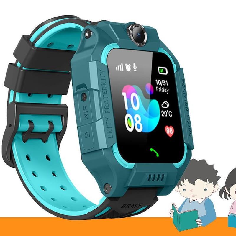 Smartwatch para Niños Q19 Verde - Reloj inteligente - Adaptable