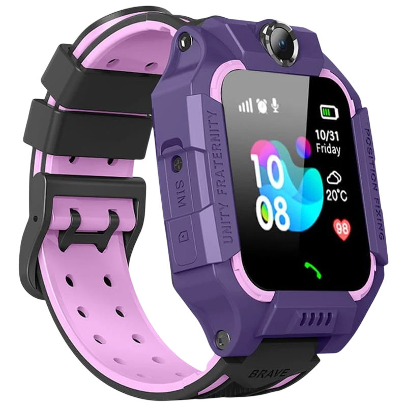 Smartwatch para Niños Q19 Violeta - Reloj inteligente