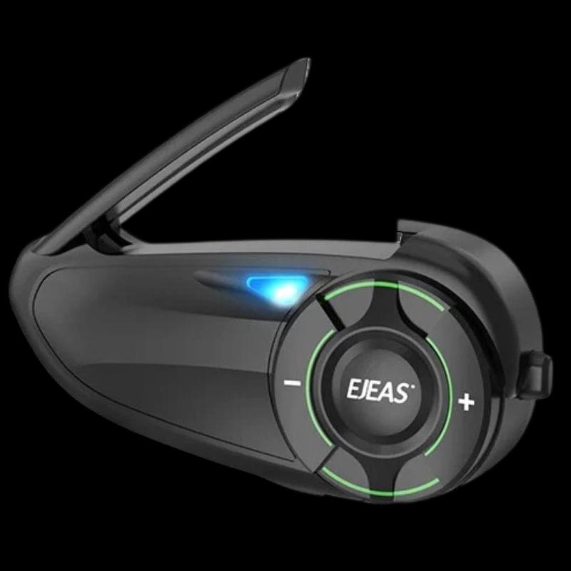 EJEAS Q8 Mesh 6 Drivers Conversa Simultânea - Intercomunicador para Moto
