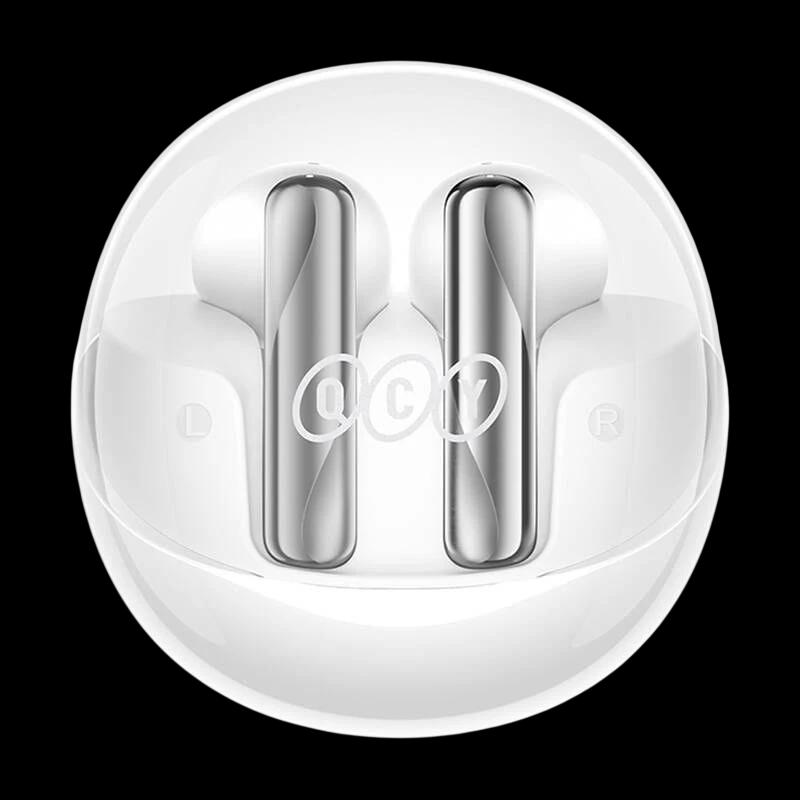 QCY AilyBuds Clear T32 Blanco - Auriculares Bluetooth