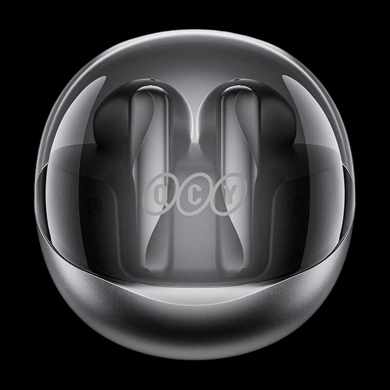 QCY AilyBuds Clear T32 Negro - Auriculares Bluetooth