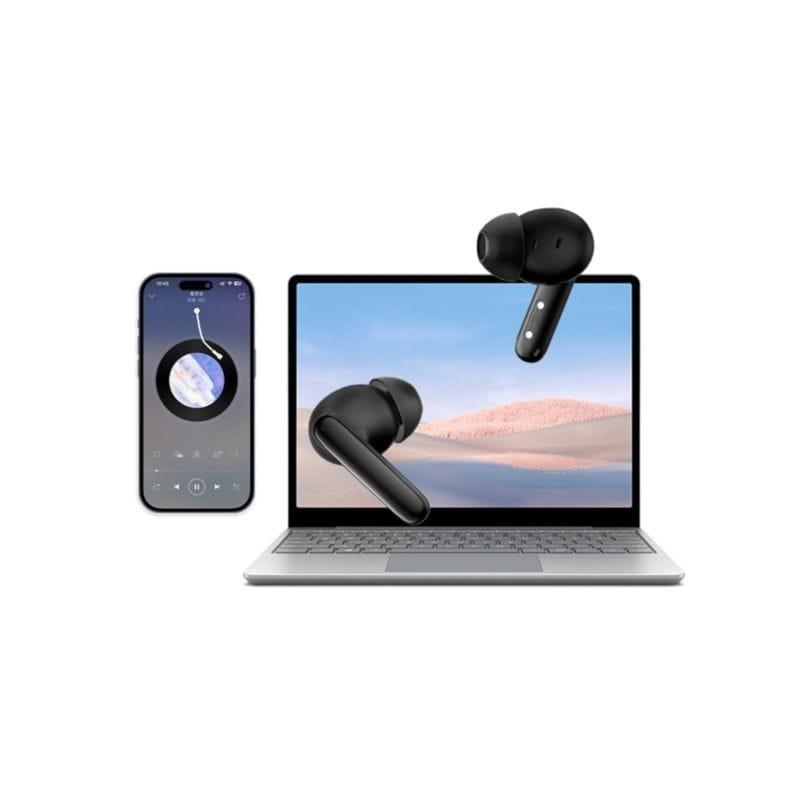 QCY HT09 Negro con autonomía de 40 horas de uso