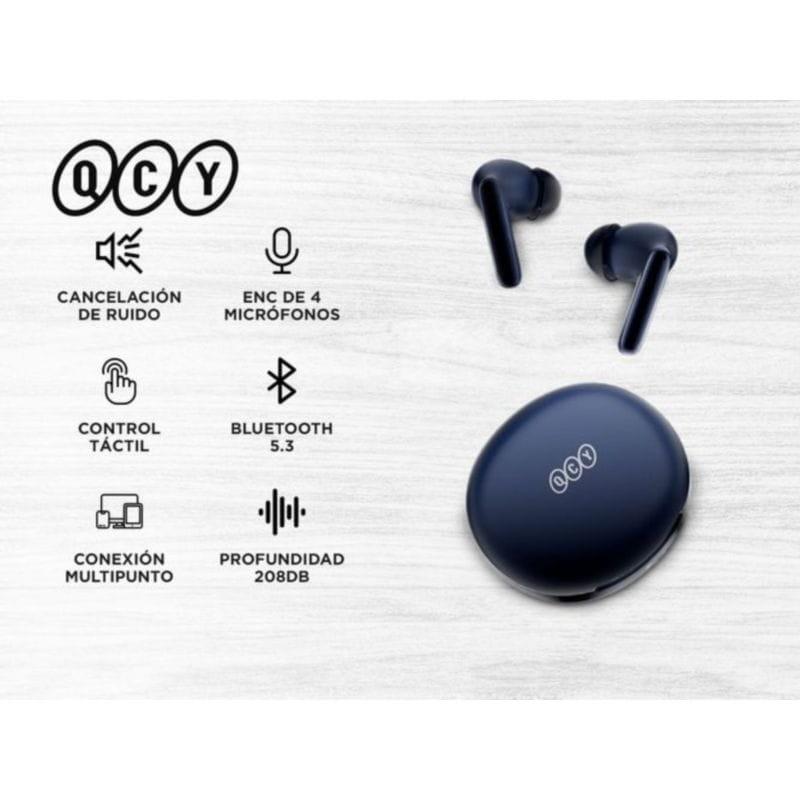 Características de los auriculares QCY HT09 Negro