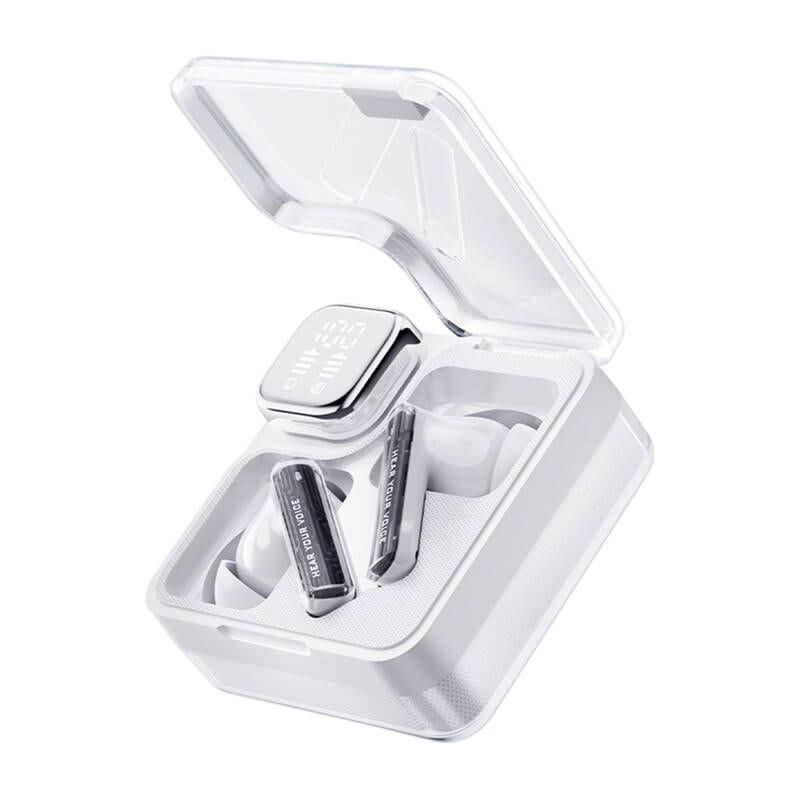 Transparente de QCY MeloBuds Neo T31 TWS Blanco - Auriculares Bluetooth