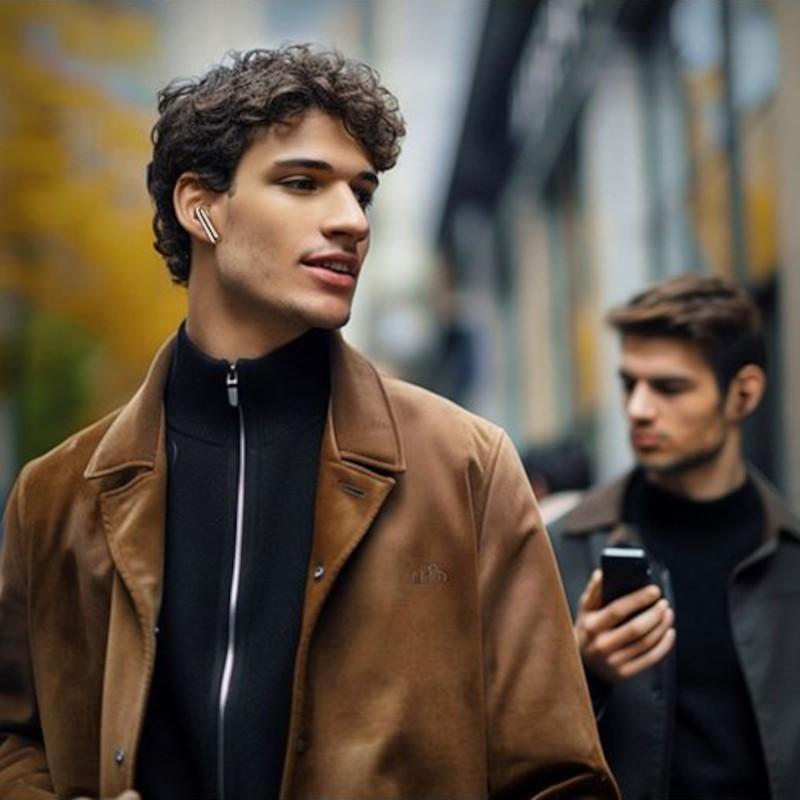 Modo transparencia de QCY MeloBuds Pro HT08 ANC Negro - Auriculares Bluetooth