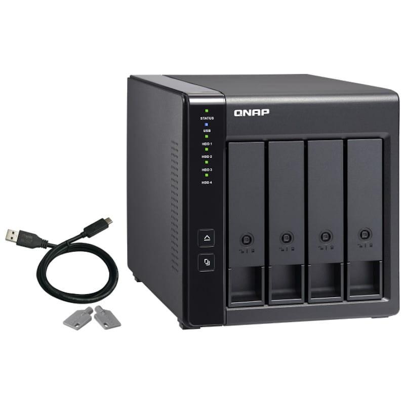 QNAP TR-004 Caja de expansión RAID - Adaptable