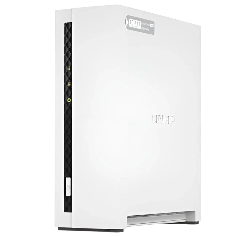 QNAP TS-133  Blanco - Servidor de almacenamiento NAS