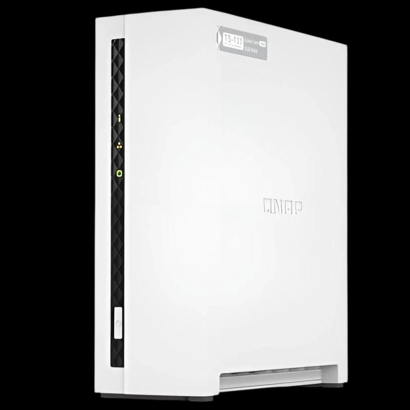QNAP TS-133  Blanco - Servidor de almacenamiento NAS