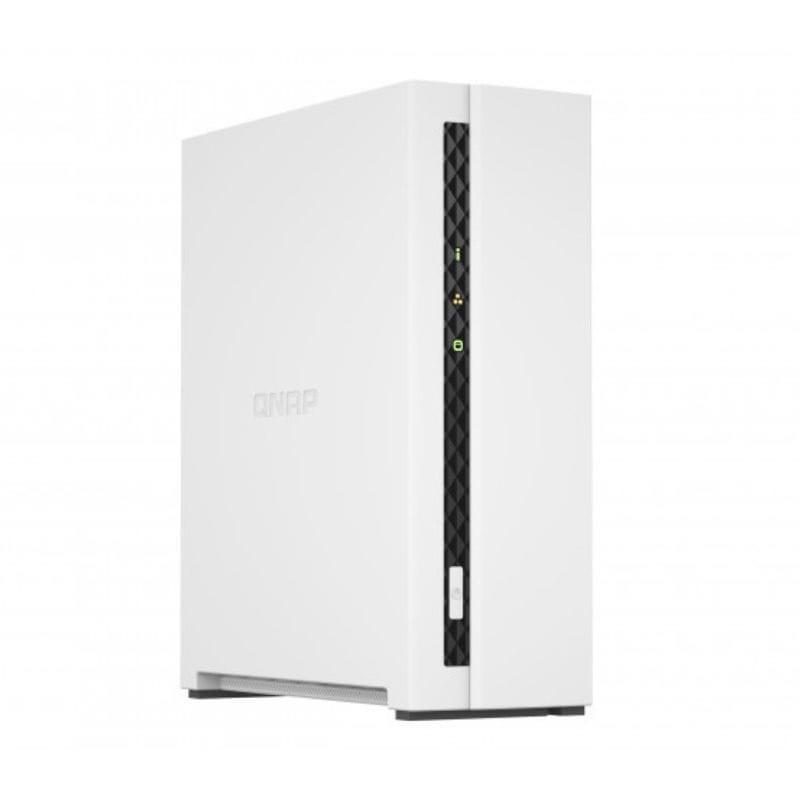 QNAP TS-133  Blanco - Servidor de almacenamiento NAS lateral izquierdo