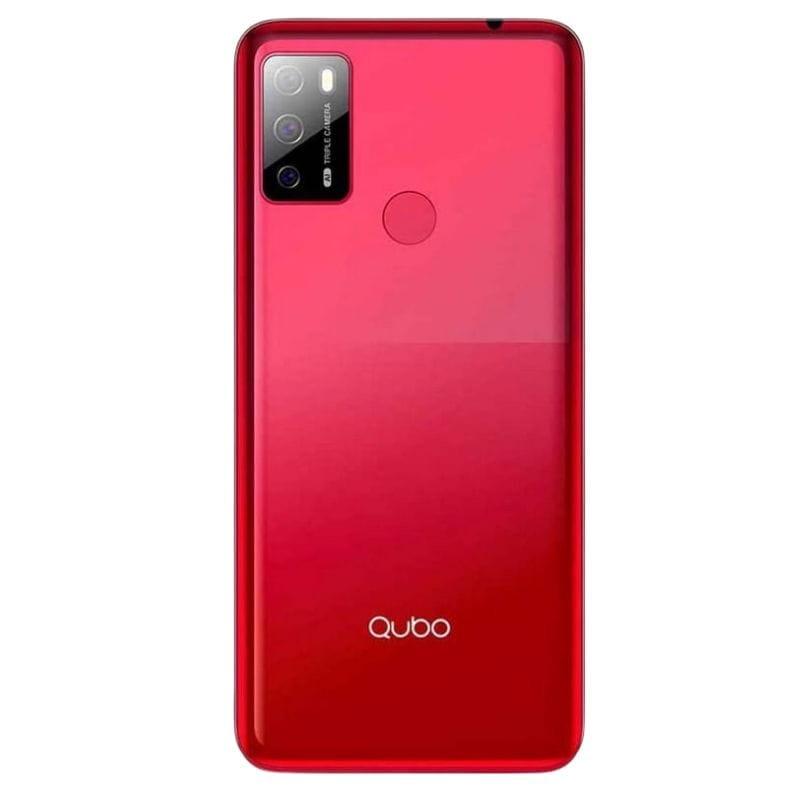 Qubo P668 3GB/32GB Rojo - Teléfono Móvil - vista trasera 