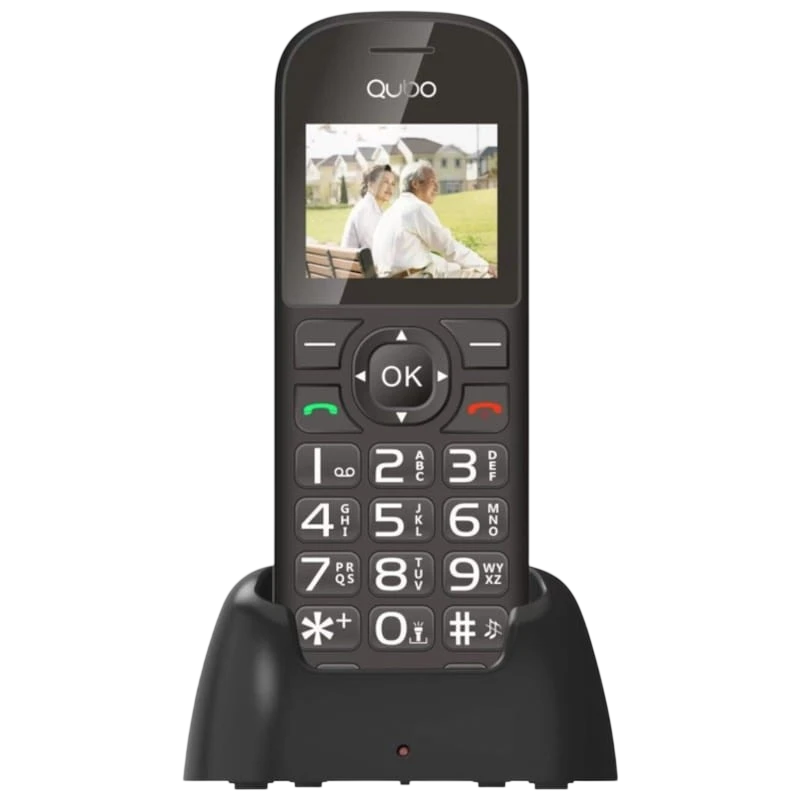 Qubo D-1803 32MB/32MB Rojo - Teléfono Móvil