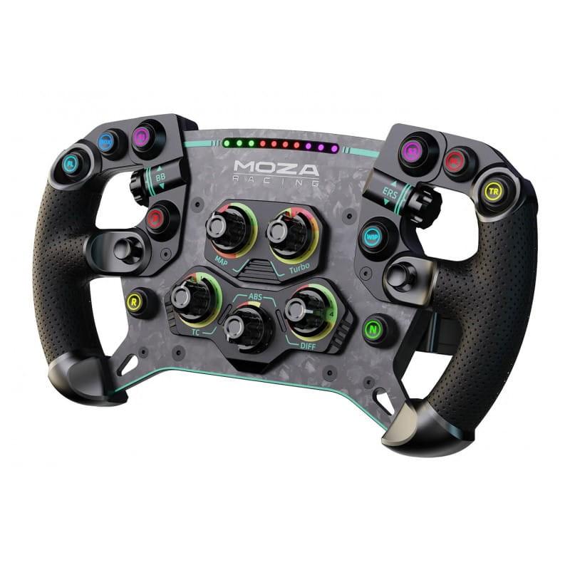 Moza Racing Racing GS V2P Negro -  Volante PC imagen frontal