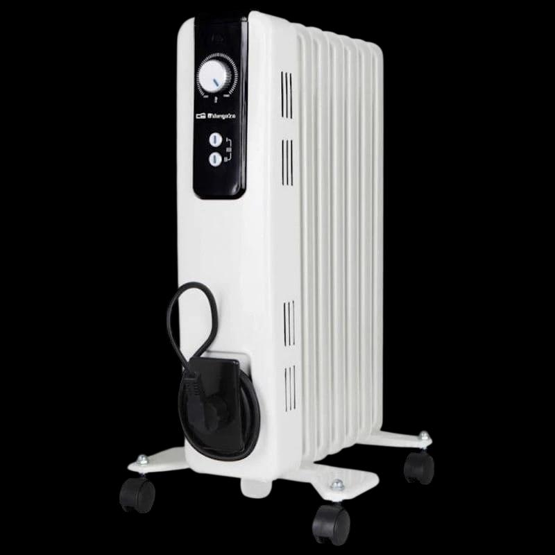 Radiador de aceite eléctrico Orbegozo RH 1500 1500W Blanco