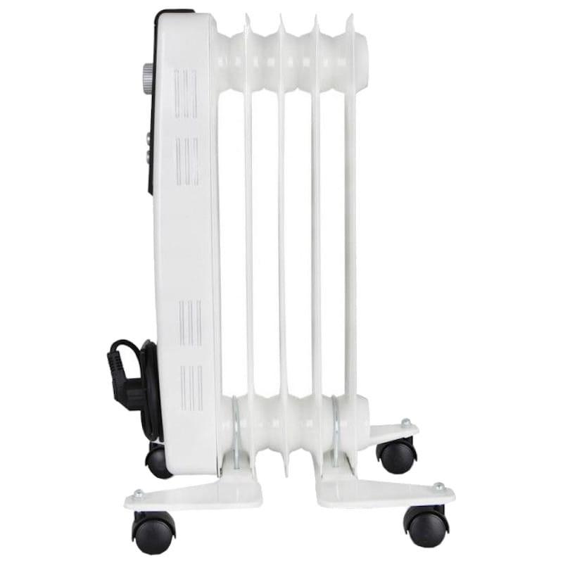 Radiateur électrique à huile Orbegozo RH 1000 Intérieur 1000W Blanc Côté droit