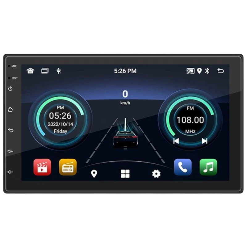 Autoradio 2 DIN SWM S-072C 2Go/64Go 7" USB Carplay Android