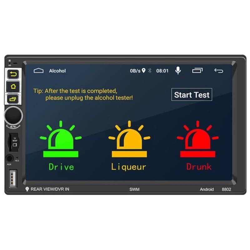 Autoradio 2 DIN S-8802C 2GB/64GB GPS MirrorLink WiFi Negro - Pantalla