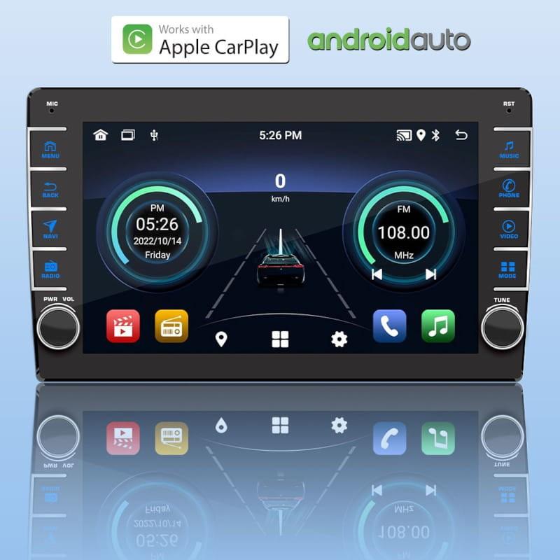 Autorrádio 2 DIN S-9089 1 Go/16 Go GPS Android 10.1 9 pouces HD - Puissant