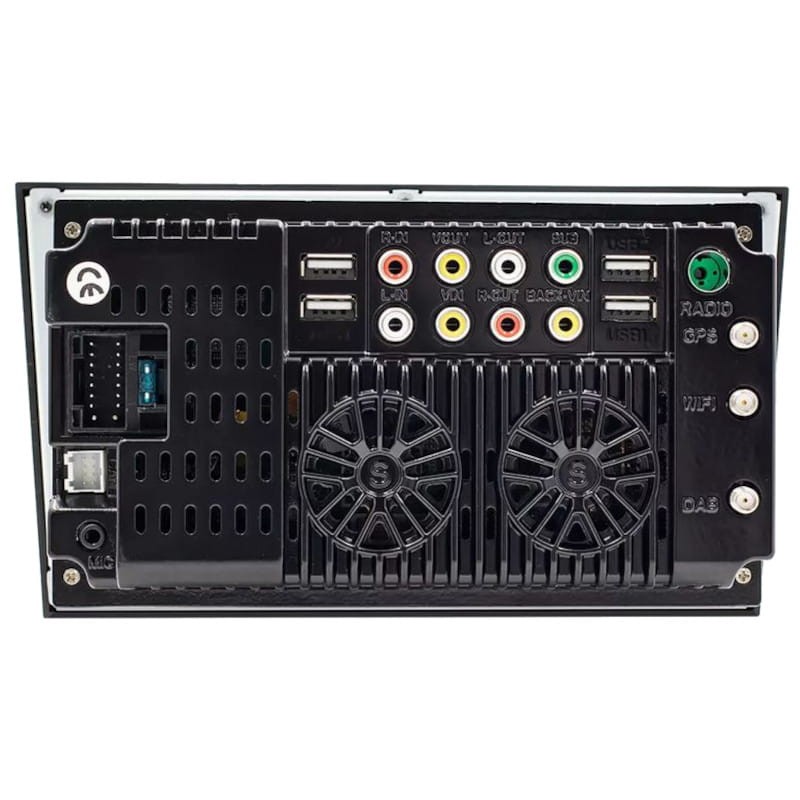 Arrière de Autoradio 2 DIN S-OB7A 1GB/32GB Opel Carplay Android Auto Noir