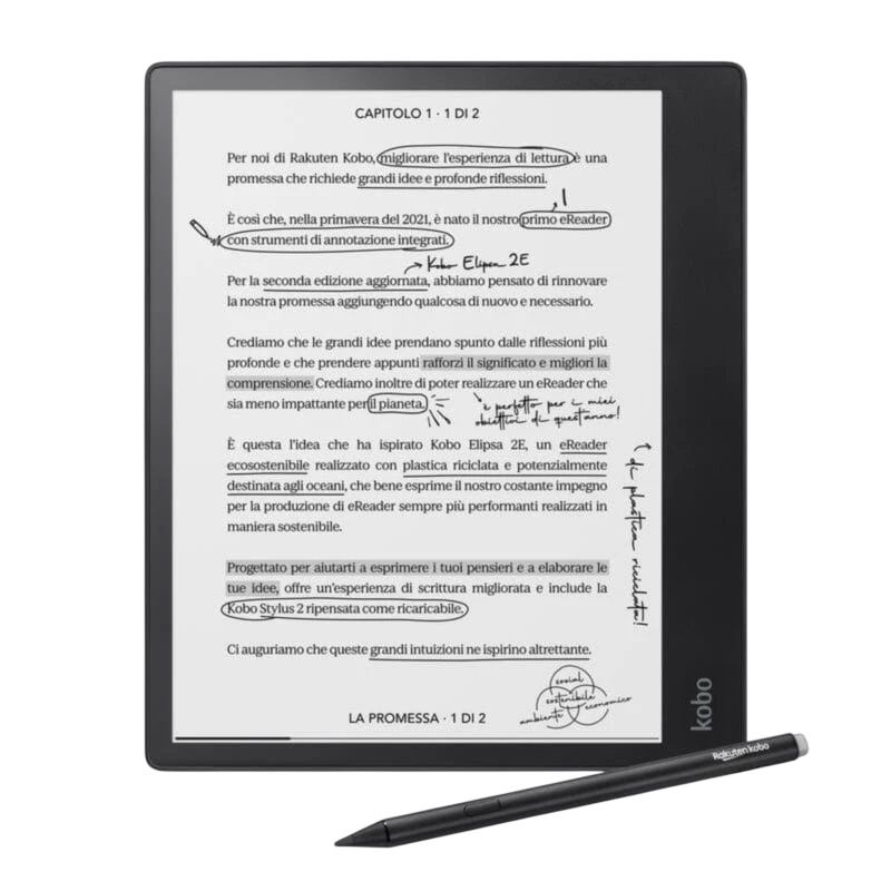 Rakuten Kobo Elipsa 2E 32GB Wifi Negro - Lector de ebooks