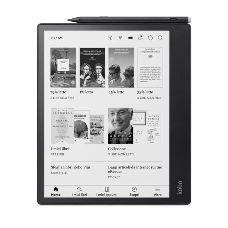 Rakuten Kobo Elipsa 2E 32GB Wifi Negro con lápiz