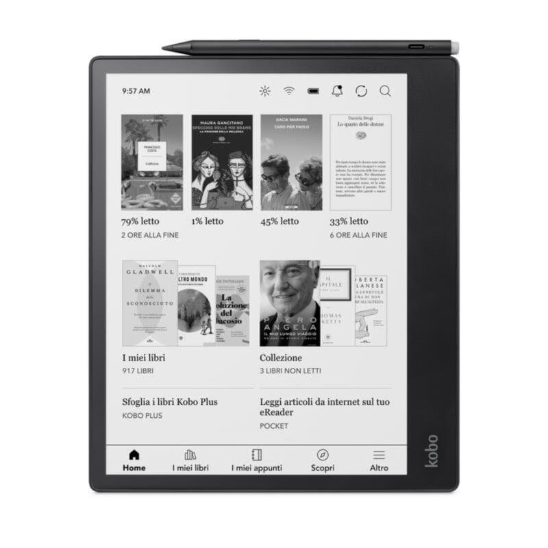 Rakuten Kobo Elipsa 2E 32GB Wifi Negro con lápiz