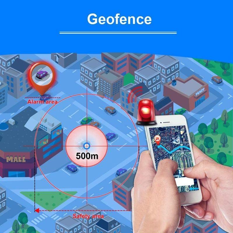 Géoclôture de Localisateur GPS TKSTAR TK818 - Localisateur GPS