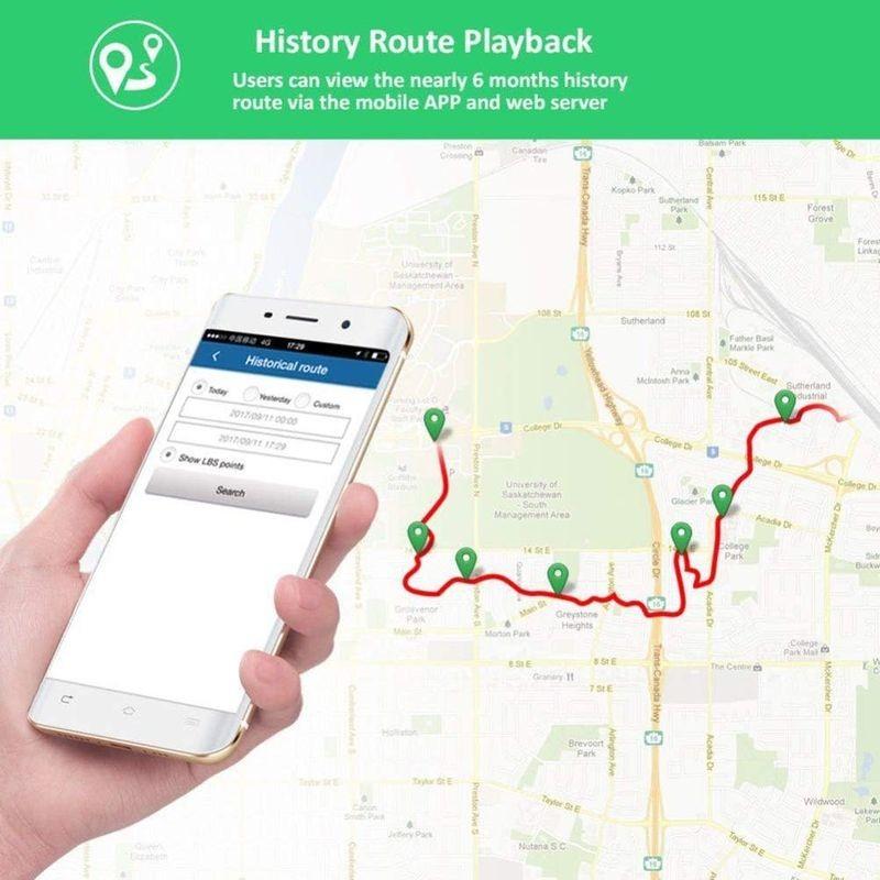 Enregistrer de Traceur GPS TKSTAR TK919 - Localisateur GPS