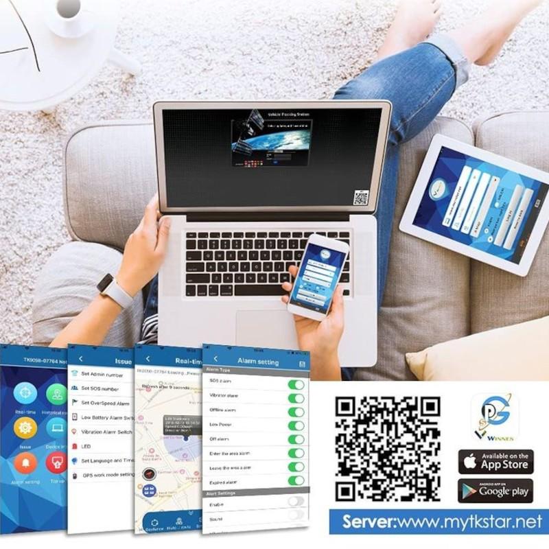 PC de Traceur GPS TKSTAR TK919 - Localisateur GPS