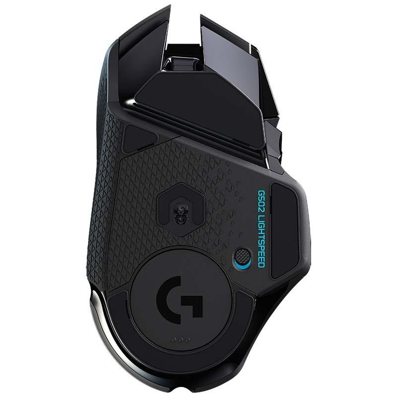 Souris Gaming Logitech G502 Lightspeed Wireless - Dessous