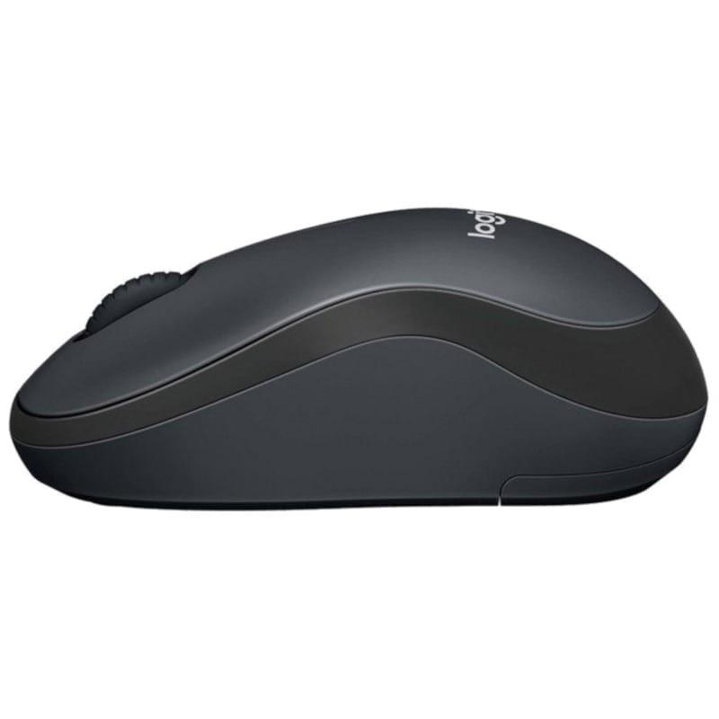Ratón Inalámbrico Logitech M220 Silent Gris - Lateral