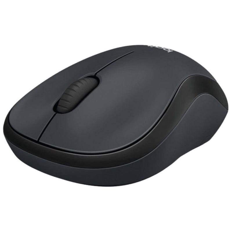 Ratón Inalámbrico Logitech M220 Silent Gris - Frente
