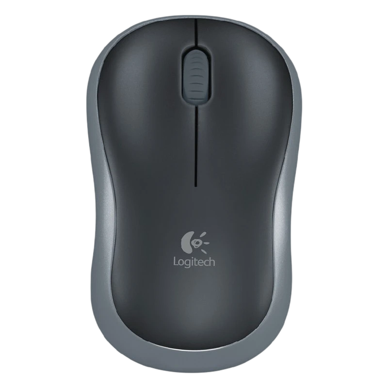 Ratón Inalámbrico Logitech M185 Negro - 1000 DPI