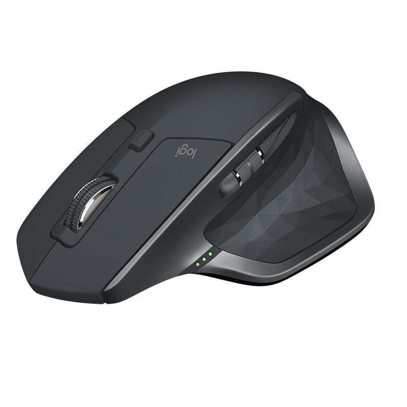 Ratón Logitech MX Master 2S Negro - izquierda