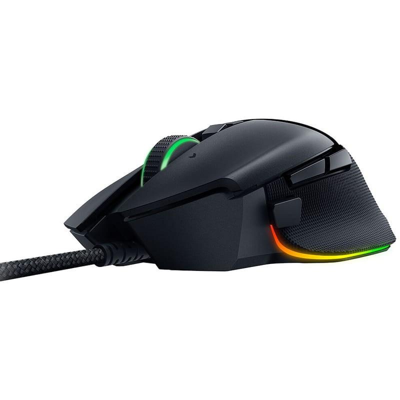 Razer Basilisk V3 USB RGB Negro - Ratón Gaming - 26000 DPI Vista lateral derecha