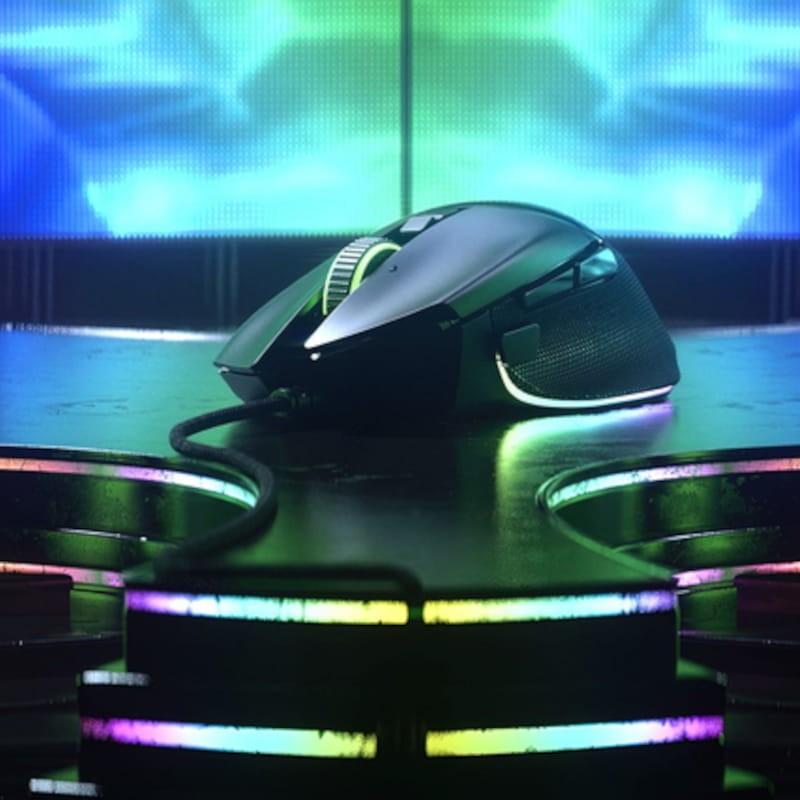 Razer Basilisk V3 USB RGB Negro - Ratón Gaming - 26000 DPI Foto real