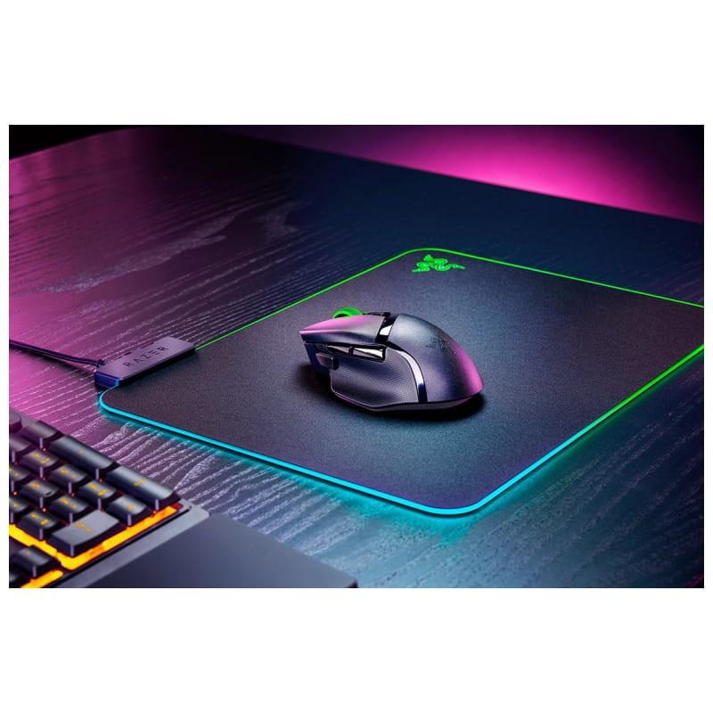 Ratón Razer Basilisk V3 X HyperSpeed Bluetooth 18000 DPI imagem real lateral