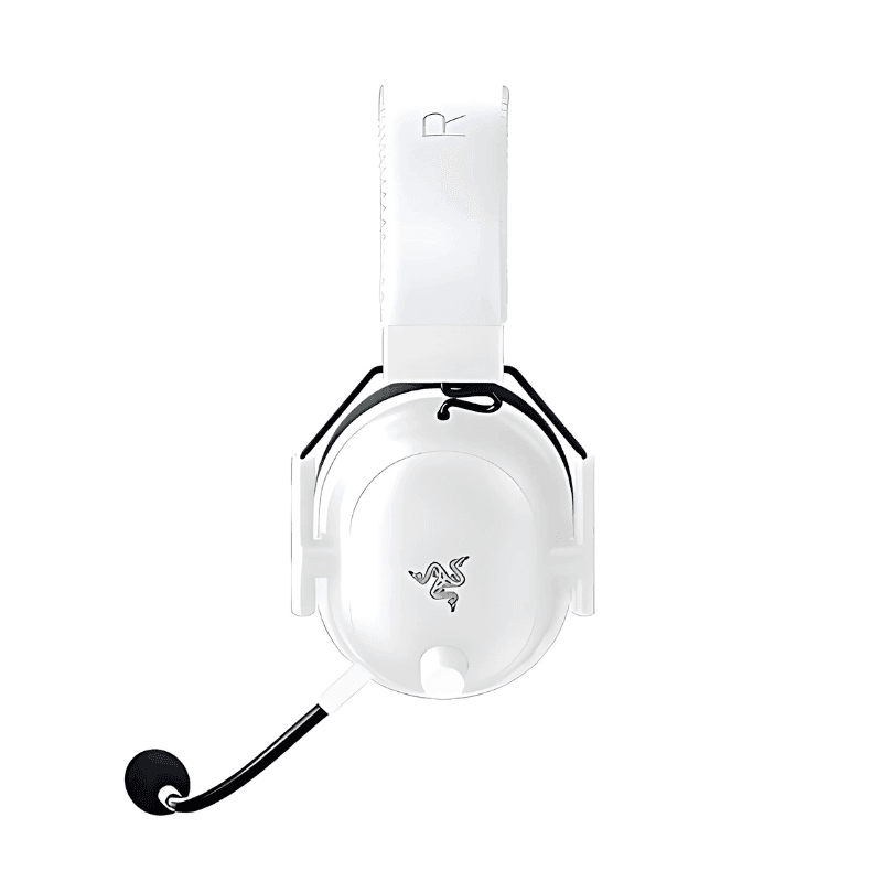 Profil des casques Razer Blackshark V2 Pro Bluetooth Son 7.1 Blanc