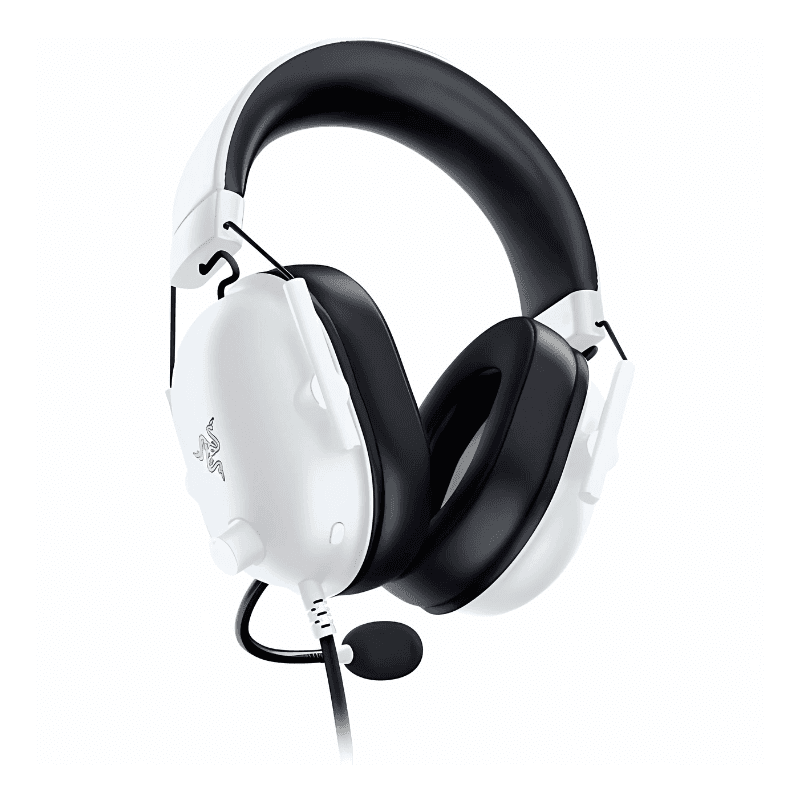 Perspectiva de los Auriculares Gaming Razer BlackShark V2 X Blanco