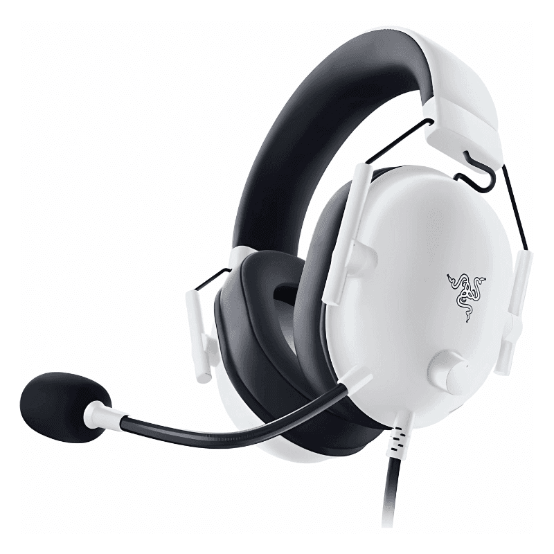 Vista general de los Auriculares Gaming Razer BlackShark V2 X Blanco