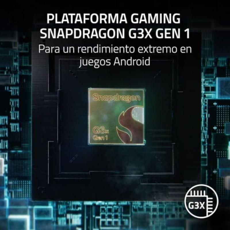Videoconsola portátil Razer Edge Negro con procesador Snapdragon G3x Gen 1