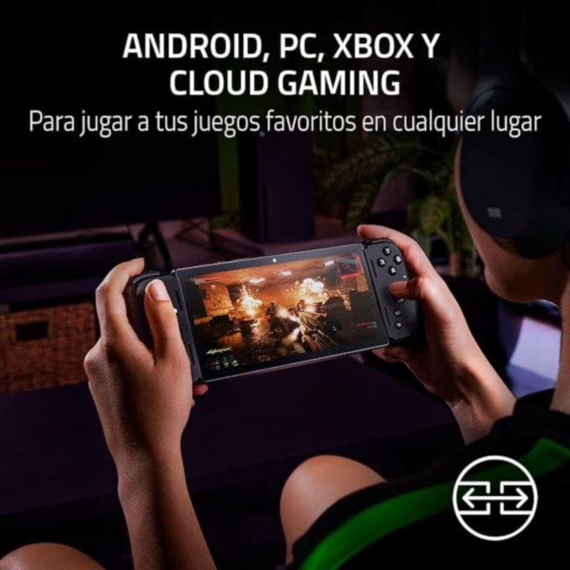 Videoconsola portátil Razer Edge Negro compatible con Android, PC. XBOX y Cvloud Gaming