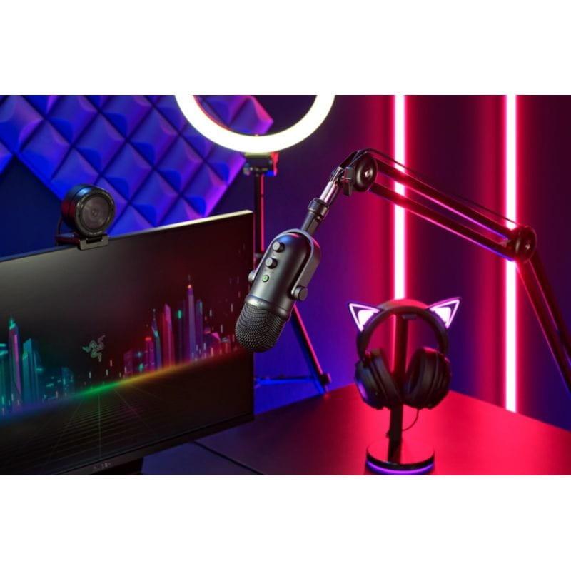 Micrófono Razer Seiren V2 Pro Negro con con conexión USB-C