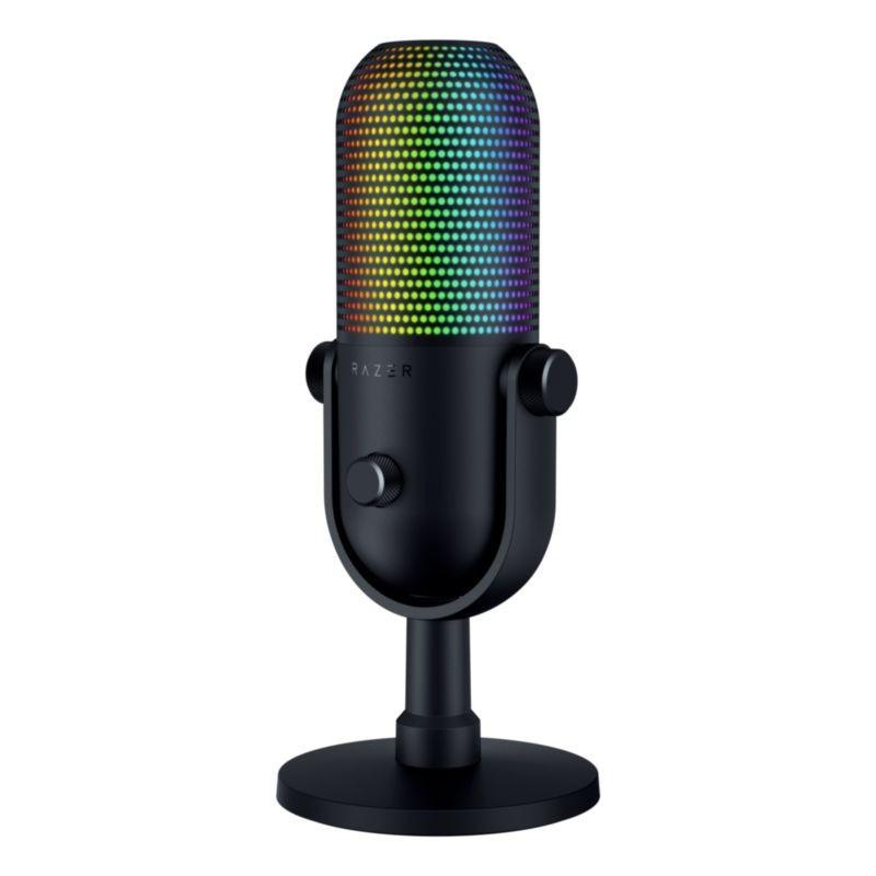 Perspectiva del Micrófono Razer Seiren V3 Chroma Negro