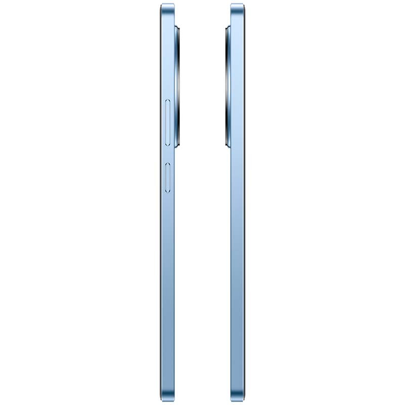 vista lateral do Telefone móvel Realme 12 4G 8GB/256GB Azul