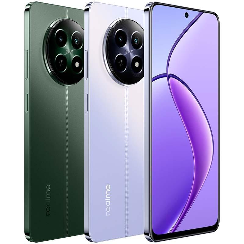 Teléfono móvil Realme 12 5G 8GB/256GB Lila y verde