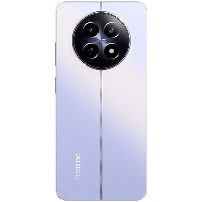 vista trasera del Teléfono móvil Realme 12 5G 8GB/256GB Lila