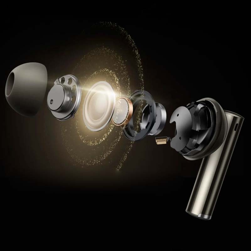 unité coaxiale des Écouteurs Sans Fil Realme Buds Air 6 Pro Noir