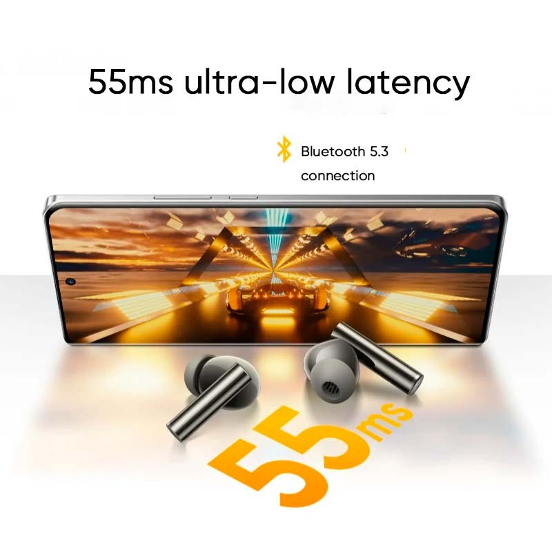 connectivité des Écouteurs Sans Fil Realme Buds Air 6 Pro Noir