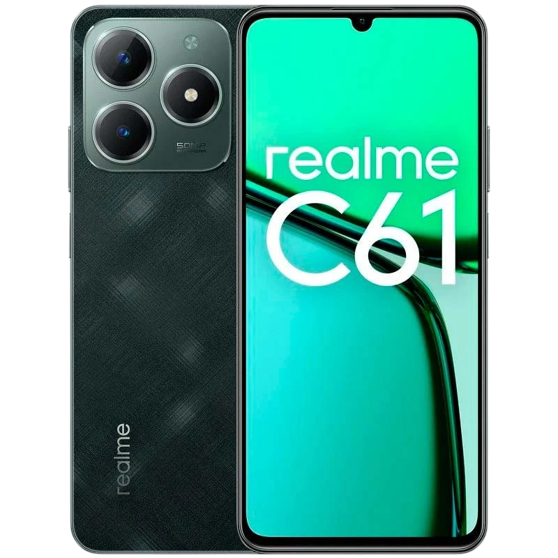 Teléfono móvil Realme C61 4G 6GB/128GB Verde
