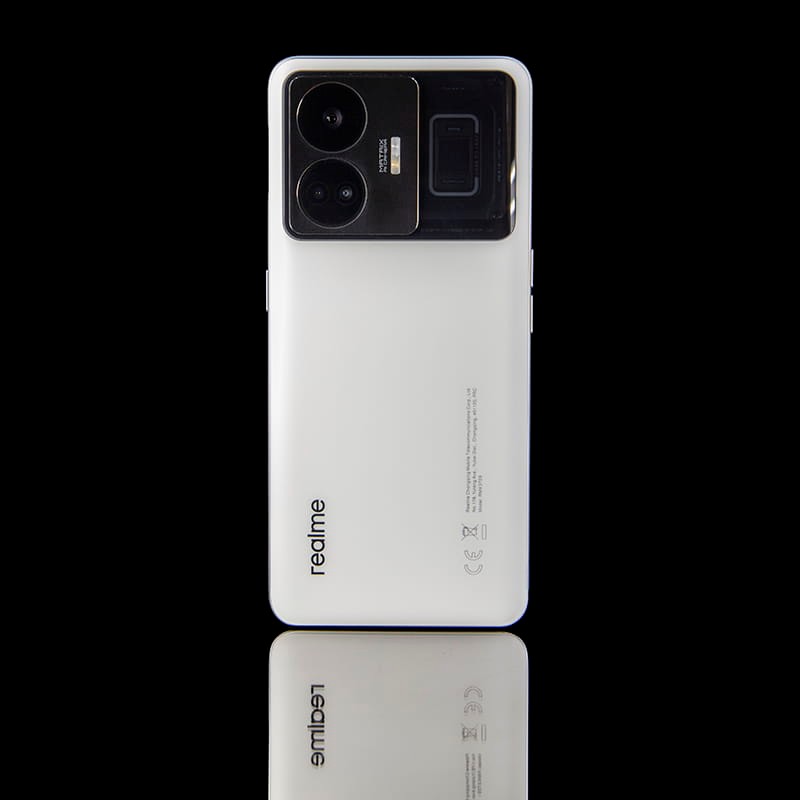 Realme GT3 5G 16GB/1TB Blanco foto real vista trasera